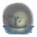 "The underground river flowed cold and dark beyond the reach of the ferryman's ancient lantern..."
