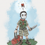 "Jason always looked forward to fun, sun-soaked days of summer camp at the lake."