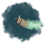 "Peri couldn't imagine going back to her old, mundane life. No one could deny she was a witch now. She even had a proper witch hat, borrowed from a doll."